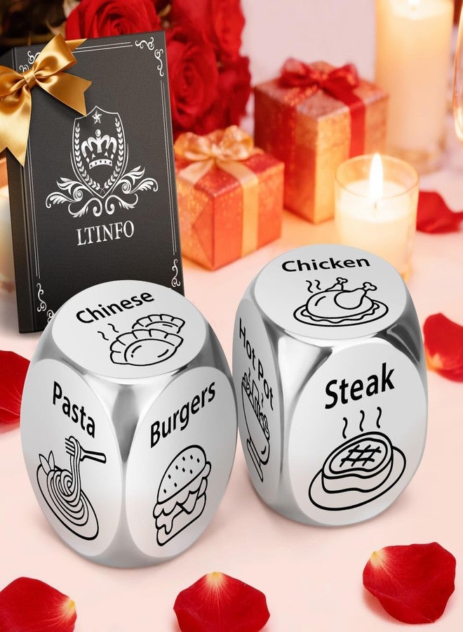 LTINFO Valentines Day Gifts for Him Her, Date Night Food Dice, Anniversary Valentines Day Gifts for Him/Her, Gifts for Men/Women/Boyfriend/Girlfriend - Image 1